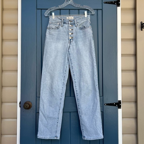 Madewell The Perfect Vintage Straight Women's Jeans Size 24 - Picture 1 of 9